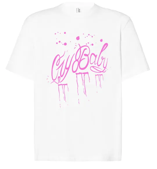 Футболка Оверсайз Cry baby Lil Peep Білий фото