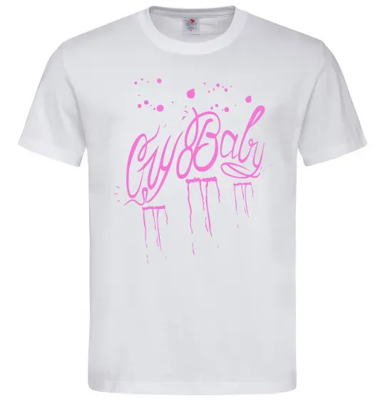 Чоловіча футболка Cry baby Lil Peep Білий фото