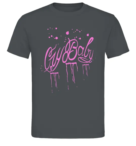 Чоловіча футболка Cry baby Lil Peep Графіт фото