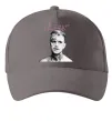 Кепка Lil Peep bw Серый фото