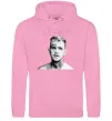Мужская толстовка (худи) Lil Peep bw Розовый Мужская толстовка (худи) Lil Peep bw Розовый фото
