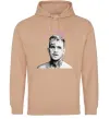 Женская толстовка (худи) Lil Peep bw Песочный фото