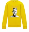 Детский Свитшот Lil Peep bw Солнечно желтый фото