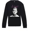 Детский Свитшот Lil Peep bw Черный фото