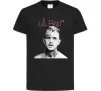 Детская футболка Lil Peep bw Черный фото