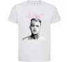 Детская футболка Lil Peep bw Белый фото