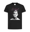 Детская футболка Lil Peep bw Черный фото