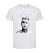 Детская футболка Lil Peep bw Белый фото