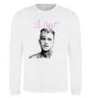 Свитшот Lil Peep bw Белый фото