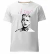 Мужская премиум футболка Lil Peep bw Белый Мужская премиум футболка Lil Peep bw Белый фото