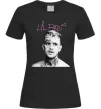 Женская футболка Lil Peep bw Черный фото