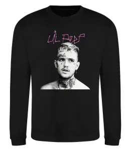 Свитшот Lil Peep bw Черный фото