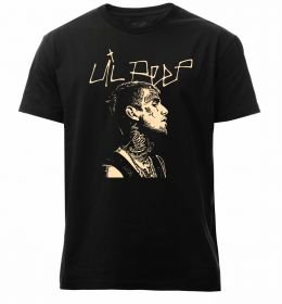 Мужская премиум футболка Lil Peep art