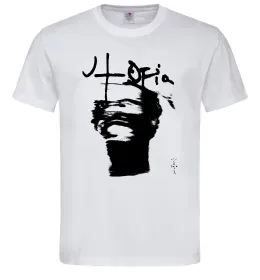 Мужская футболка Travis Scott utopia Белый фото