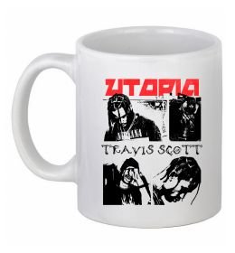 Чашка керамическая Тревіс Скотт постер