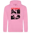 Чоловіча толстовка (худі) Тревіс Скотт постер Рожевий фото