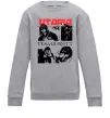 Детский Свитшот Тревіс Скотт постер Серый меланж фото
