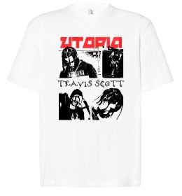 Футболка Оверсайз Тревіс Скотт постер