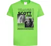 Детская футболка Travis Scott Utopia 2023 Лаймовый фото