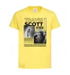Детская футболка Travis Scott Utopia 2023 Лимонный фото