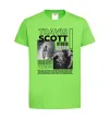 Детская футболка Travis Scott Utopia 2023 Лаймовый фото