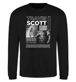 Свитшот Travis Scott Utopia 2023 Черный фото