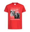 Детская футболка Travis Scott Utopia 2023 Красный фото