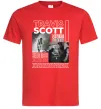 Мужская футболка Travis Scott Utopia 2023 Красный фото