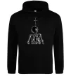 Мужская толстовка (худи) Travis Scott Skeleton Черный Мужская толстовка (худи) Travis Scott Skeleton Черный фото
