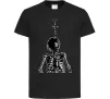 Детская футболка Travis Scott Skeleton Черный фото