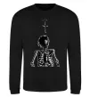 Свитшот Travis Scott Skeleton Черный фото