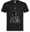 Мужская футболка Travis Scott Skeleton Черный фото