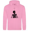 Жіноча толстовка (худі) Travis Scott Skeleton Рожевий фото