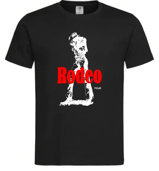 Мужская футболка Travis Scott Rodeo Черный фото