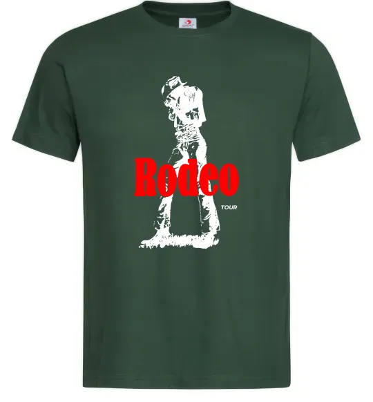 Мужская футболка Travis Scott Rodeo Темно-зеленый фото