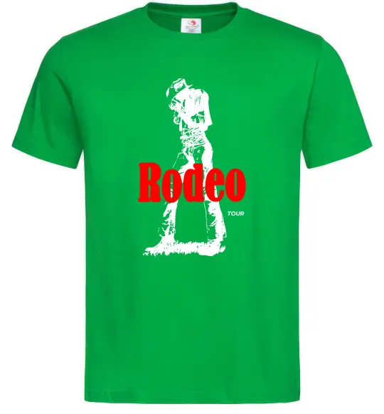 Мужская футболка Travis Scott Rodeo Зеленый фото
