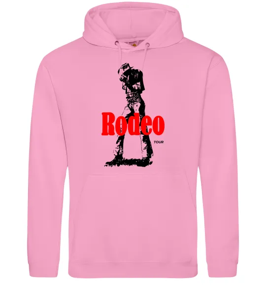 Женская толстовка (худи) Travis Scott Rodeo Розовый фото