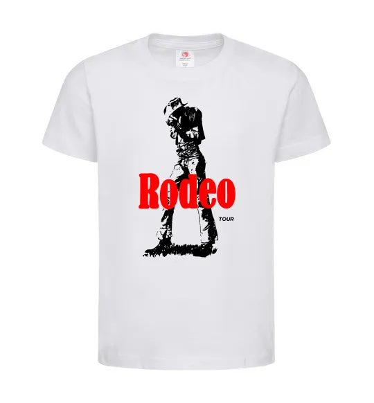 Дитяча футболка Travis Scott Rodeo Білий фото