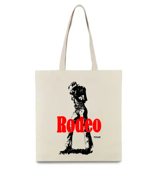 Эко-сумка Travis Scott Rodeo Бежевый фото