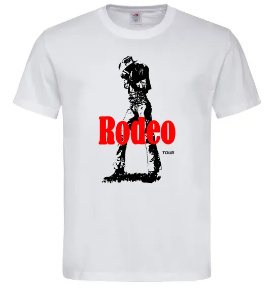 Мужская футболка Travis Scott Rodeo Белый фото