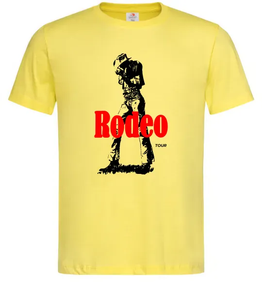 Мужская футболка Travis Scott Rodeo Лимонный фото