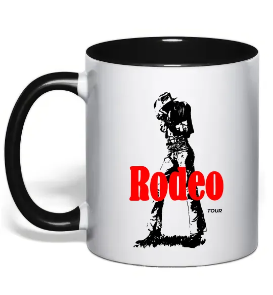 Чашка с цветной ручкой Travis Scott Rodeo Черный фото