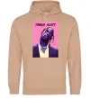 Жіноча толстовка (худі) Travis Scott pink Пісочний Жіноча толстовка (худі) Travis Scott pink Пісочний фото