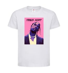 Дитяча футболка Travis Scott pink Дитяча футболка Travis Scott pink