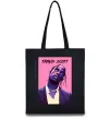 Эко-сумка Travis Scott pink Черный фото