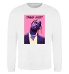 Свитшот Travis Scott pink Белый фото