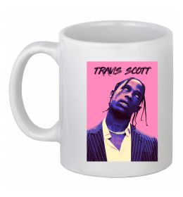 Чашка керамічна Travis Scott pink