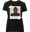 Жіноча преміум футболка Travis Scott Photo Чорний фото