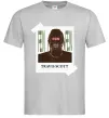 Мужская футболка Travis Scott Photo Серый фото