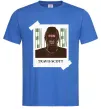 Мужская футболка Travis Scott Photo Ярко-синий фото